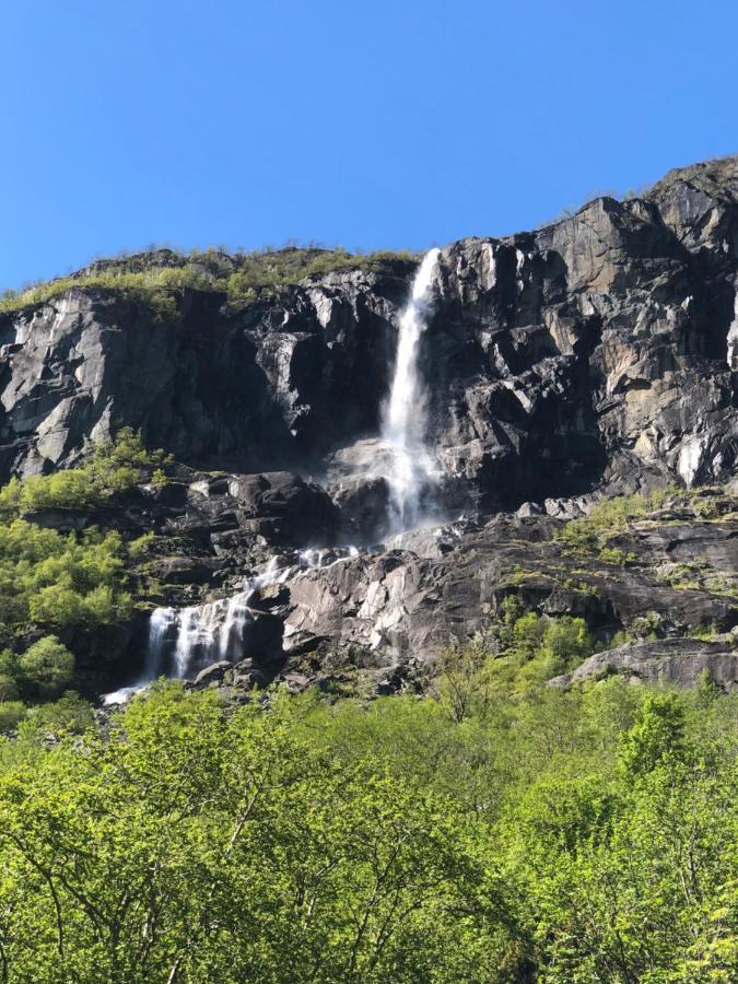 Melkevoll Bretun Camping Briksdalsbre Exteriör bild